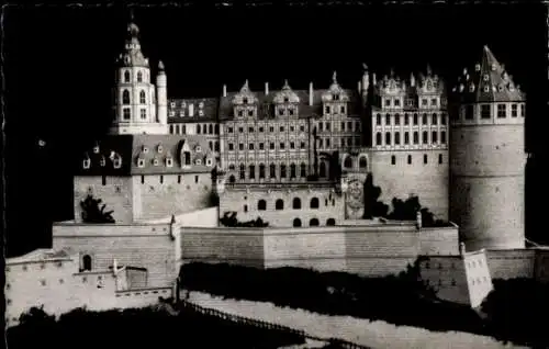 Ak Heidelberg am Neckar, Schloss vor der Zerstörung