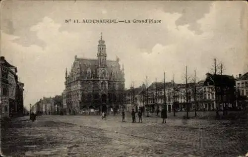 Ak Oudenaarde Audenarde Ostflandern, Grand'Place