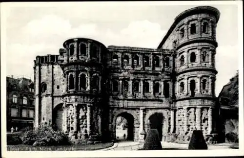 Ak Trier an der Mosel, Porta Nigra, Landseite