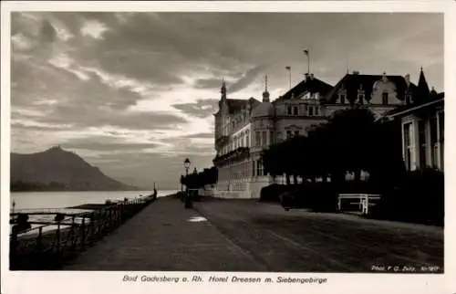 Ak Bad Godesberg Bonn am Rhein, Hotel Dreesen, Siebengebirge