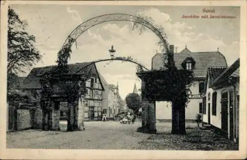 Ak Soest Westfalen, Jacobitor, Jacobistraße, Kinder