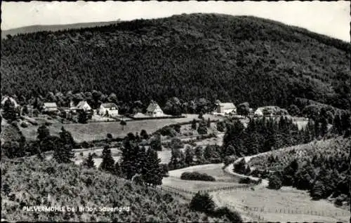 Ak Brilon im Sauerland, Pulvermühle