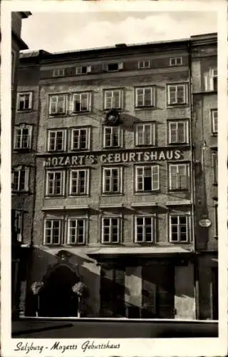 Ak Salzburg in Österreich, Mozarts Geburtshaus