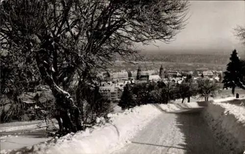 Ak Freudenstadt im Schwarzwald, Blick vom Kienberg, Winter