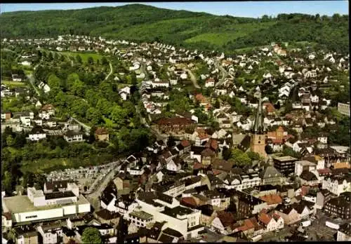 Ak Menden im Sauerland, Fliegeraufnahme, Gesamtansicht