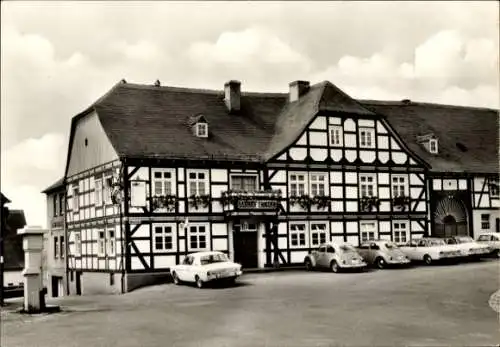 Ak Hirschberg Warstein im Sauerland, Gasthof Cramer