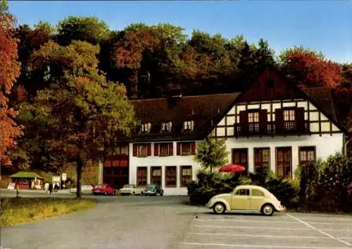 Ak Warstein im Sauerland, Waldhotel Tropfsteinhöhle