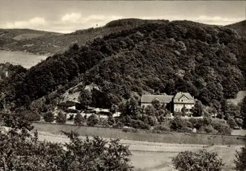 Ak Balve im Sauerland, Restaurant Zur Balver Höhle, Panorama