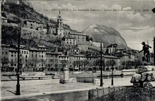 Ak Grenoble-Isère, Gouloise Sentinel, Sainte-Marie-d’en-haut, Quays