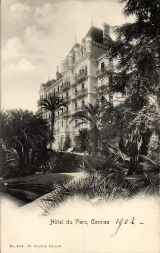 Ak Cannes Alpes Maritimes, Hotel du Parc