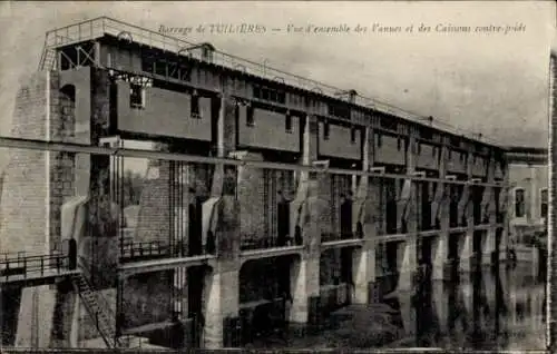 Ak Saint Capraise de Lalinde Dordogne, Usine Hydro Electrique de Tuilleres, Tuilières