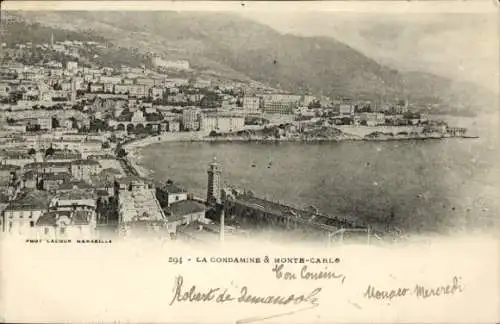 Ak Monaco, Condamine und Monte Carlo