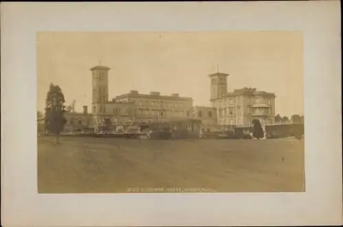 Kabinett Foto Isle of Wight England, Osborne House, 1896