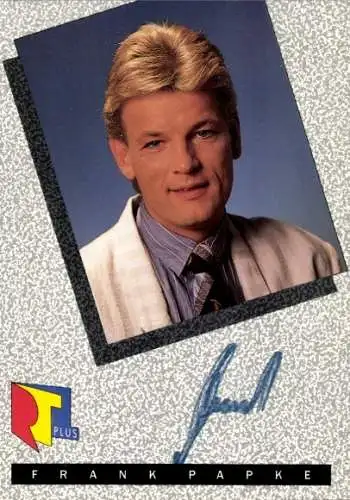 Ak Schauspieler Frank Papke, Portrait, Autogramm