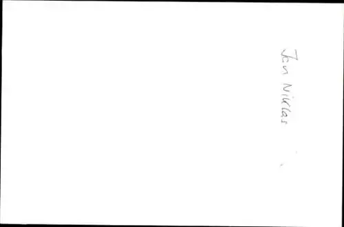 Ak Schauspieler Jan Niklas, Portrait, Autogramm