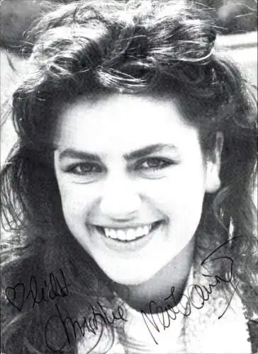 Ak Schauspielerin Christine Neubauer, Portrait, Autogramm