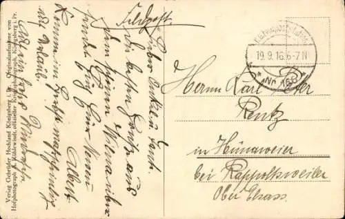 Ak Vilnius Wilna Litauen, Griechisch-katholische Kirche, I. WK