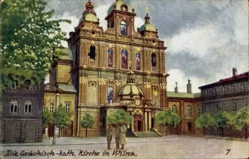 Ak Vilnius Wilna Litauen, Griechisch-katholische Kirche