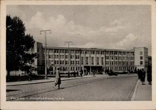 Ak Toruń Thorn Westpreußen, Stadtverwaltung