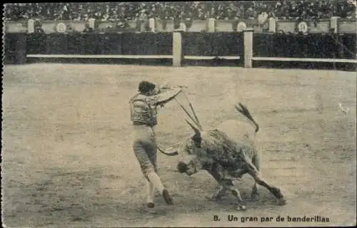 Ak Spanien, Arena, Stierkampf