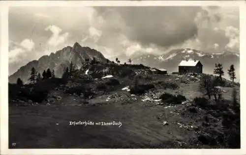 Foto Ak Maurach am Achensee Tirol, Erfurterhütte, Ebner Joch