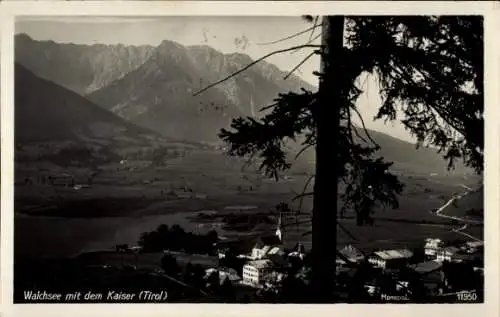 Ak Walchsee in Tirol, Panorama, Kaiser