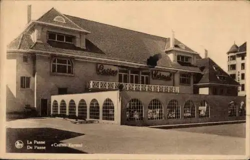 Ak La Panne De Panne Westflandern, Casino Kursaal