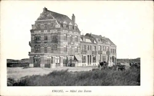 Ak Knokke Knocke Westflandern, Hotel des Dunes