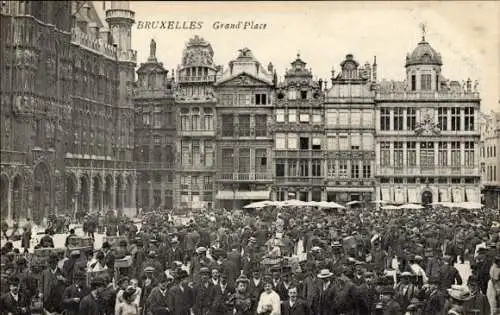 Ak Bruxelles Brüssel, Grand'Place