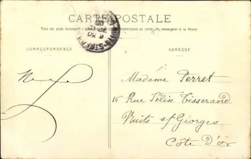 Ak Bretagne, Mann in Volkstracht