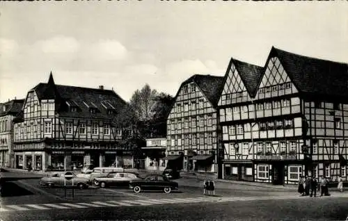 Ak Soest in Westfalen, Markt, Fachwerkhäuser