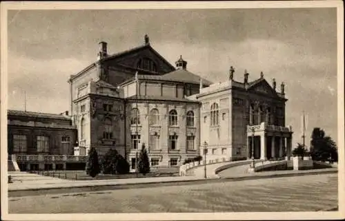 Ak München, Prinzregententheater, Außenansicht