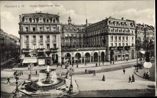 Ak Frankfurt am Main, Hotel Frankfurter Hof