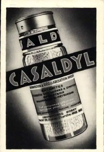 Ak Reklame, kostenlose Probe Casaldyl