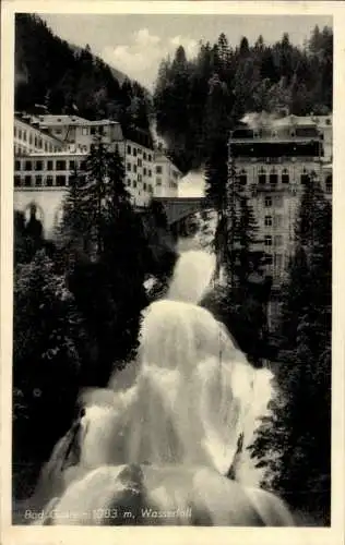 Ak Bad Gastein Badgastein in Salzburg, Wasserfall