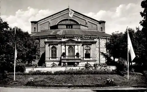 Ak Bayreuth Mittelfranken, Richard Wagner Festspielhaus