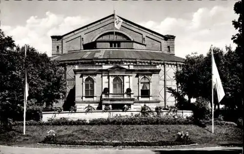 Ak Bayreuth Mittelfranken, Richard Wagner Festspielhaus