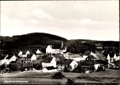 Ak Oberbrügge Halver im Märkischen Kreis, Totale