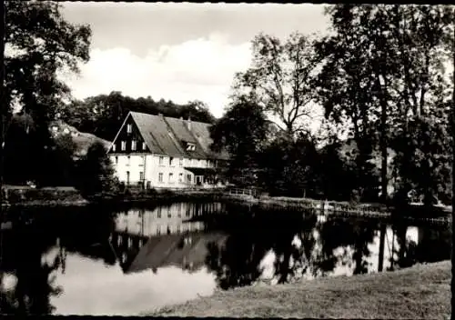 Ak Carthausen Halver im Märkischen Kreis, Haus am Teich