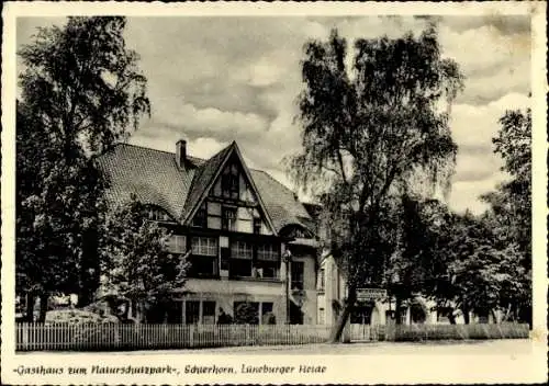 Ak Schierhorn Hanstedt Nordheide, Gasthaus zum Naturschutzpark