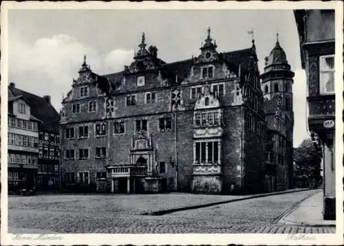 Ak Hann. Münden in Niedersachsen, Rathaus