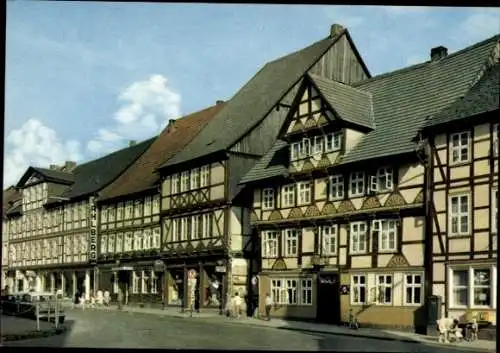 Ak Uslar im Solling Niedersachsen, Langestraße, Geschäft Kahlberg