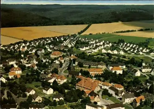 Ak Fürstenberg an der Weser, Ortsansicht, Panorama