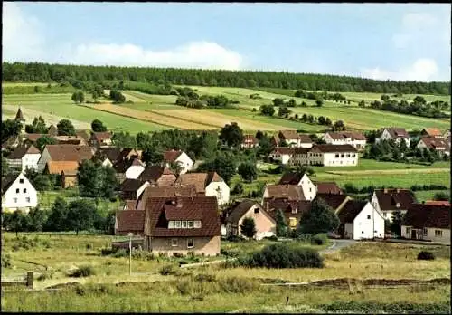 Ak Silberborn Holzminden im Solling, Teilansicht