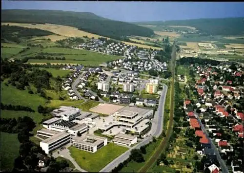 Ak Beverungen an der Weser, Luftbild