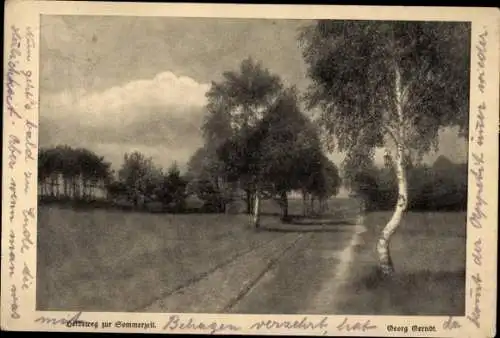 Ak Walsrode in der Lüneburger Heide, Erholungsheim, Gewerkschaftsbund der Angestellten