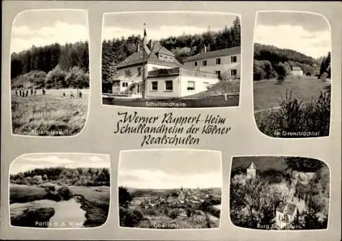 Ak Oberlahr im Westerwald, Werner Ruppert Heim, Schullandheim der Kölner Realschulen