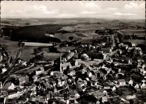 Ak Altenkirchen im Westerwald, Panorama, Luftbild