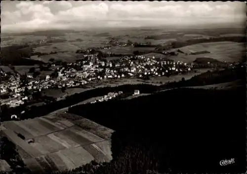 Ak Altenkirchen im Westerwald, Panorama, Luftbild