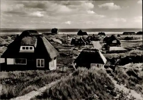 Ak Insel Sylt in Nordfriesland, Friesenhäuser